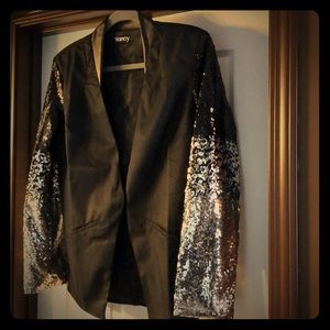 Hancy Black sequins Blazer